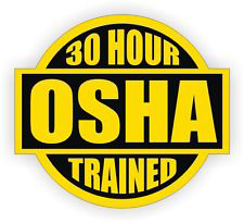 30-Hour OSHA Trained Logo